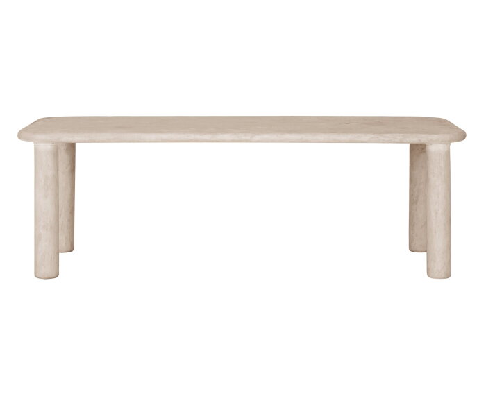 DTP home Scala Eettafel Clio rechthoekig 230x100x76 cm &ndash; Mortex &ndash; Sand