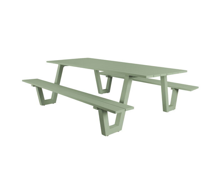 Picknickbank London 180 cm groen