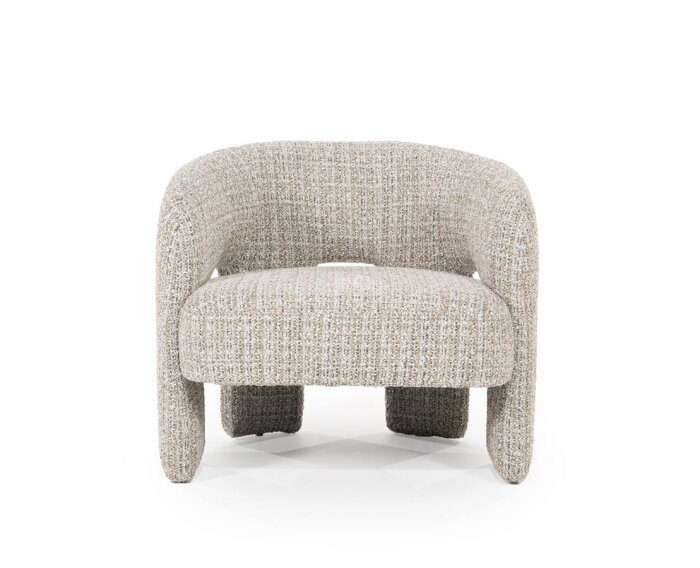 Fauteuil Hamilton - taupe | Eleonora