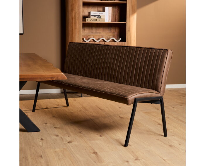 Eetkamerbank Tivoli Bull | 185 cm | Brown