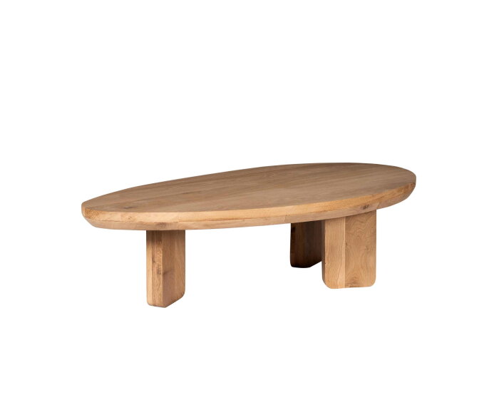 Salontafel Zillah | 130 cm | Naturel Eiken