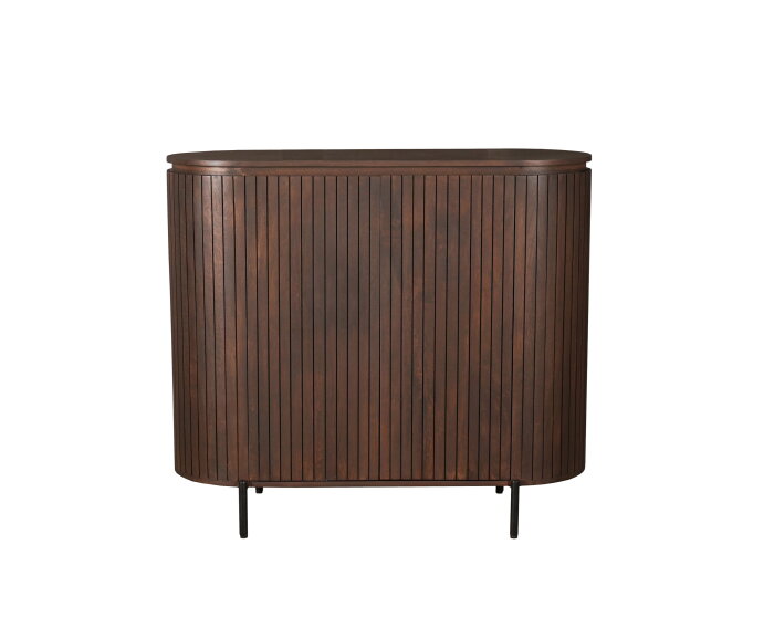 Kabinet kast Solana Bruin Mangohout 115 cm