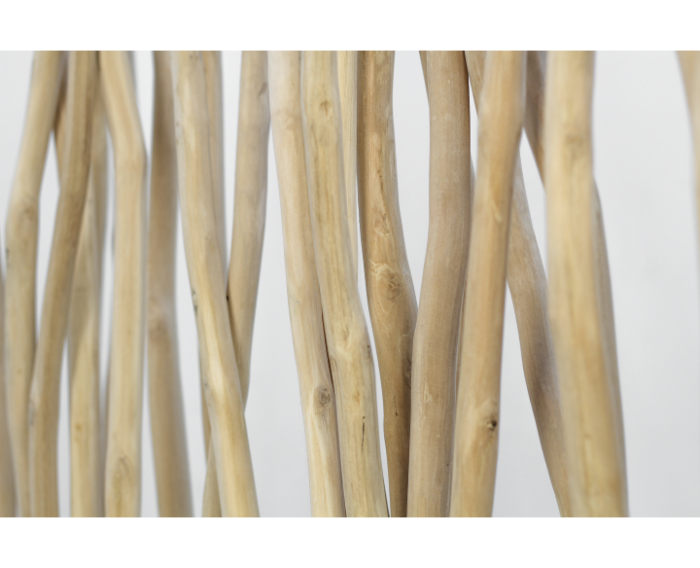 Kamerscherm Branch - 120x160 cm - teak