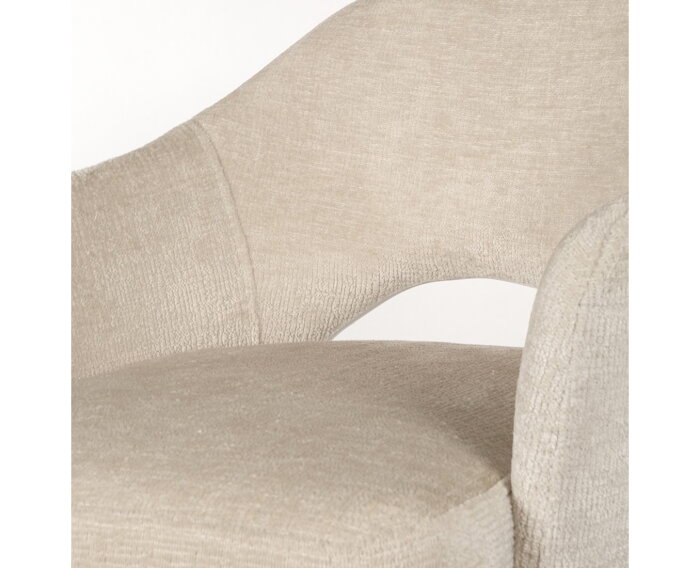 Carmen barstoel - Perfect Harmony - Ivory 02 - Unique Collection