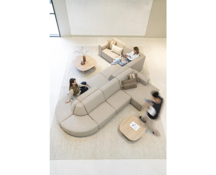 Modulaire hoekbank Marike - Comfort, design & samen te stellen opstelling 365x218 cm - SEVN