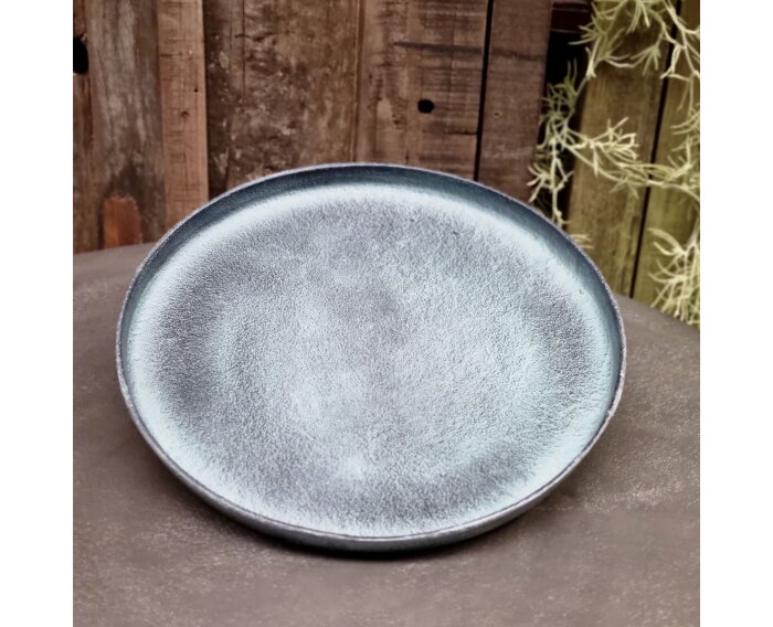 Blue Patina Decorative Tray
