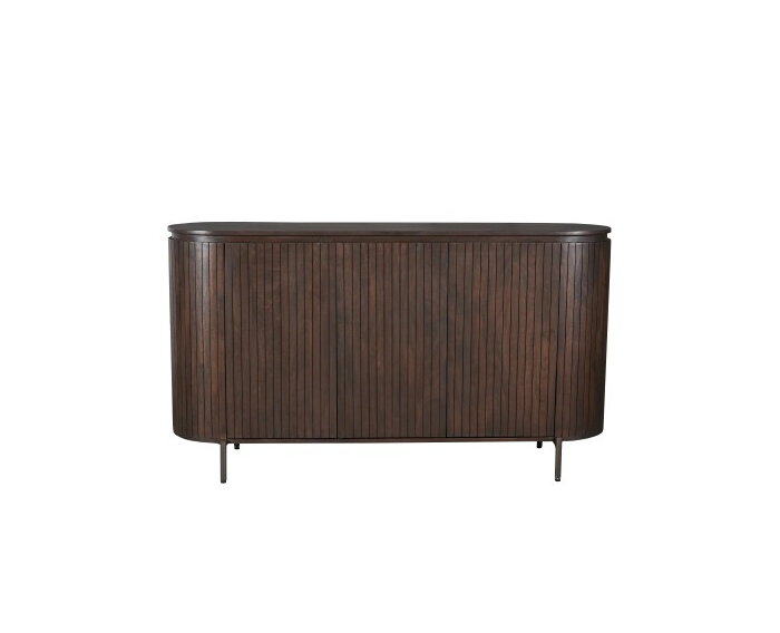 Dressoir Solana Bruin Mangohout 165 cm