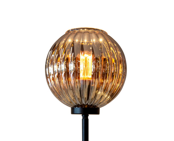 Lichtbron Smoke, 4x11 cm, S340 zwart