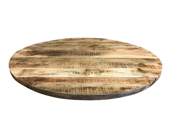 Rond Tafelblad mangohout 100 cm