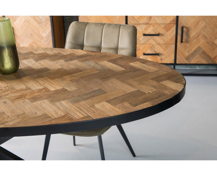 Eettafel Accent Ovaal 210 cm | Livingfurn 10953 | Slechts € 775 | Meubelplaats.nl