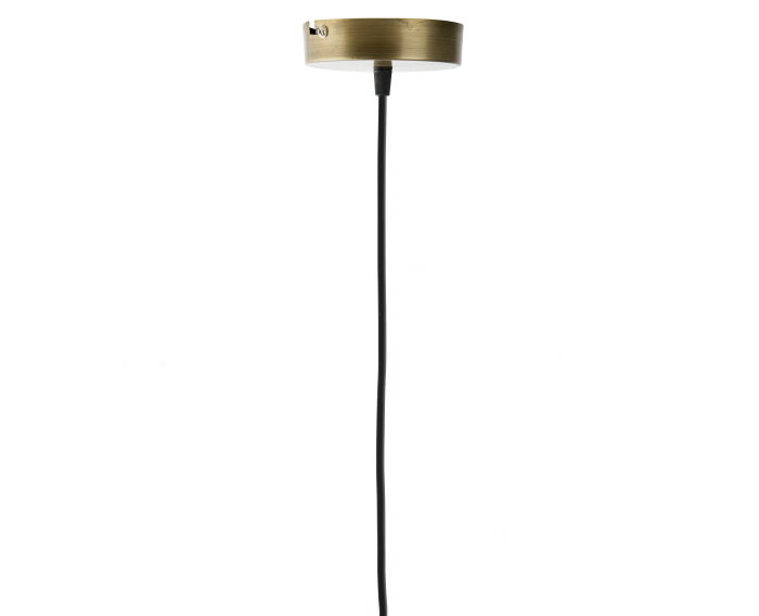 Simple Hanglamp Glas Medium Grijs - BePureHome