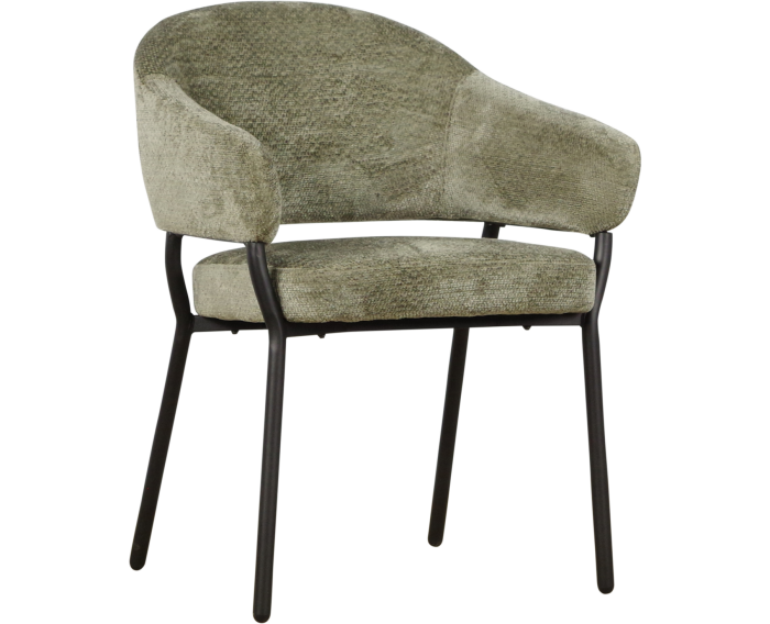 Eetkamerstoel Lune - Movie 12 Taupe - japandi - 61x62x80 cm