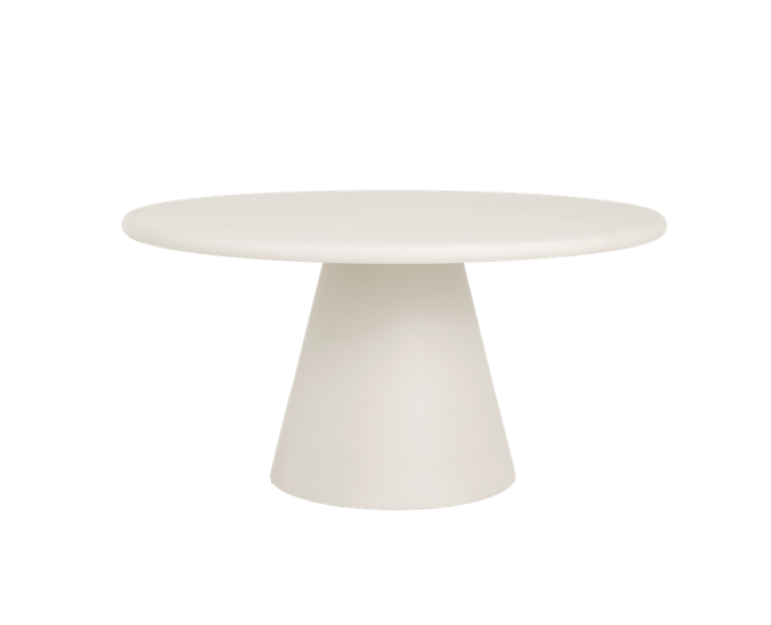 Mello Eetkamertafel rond wit 130 cm