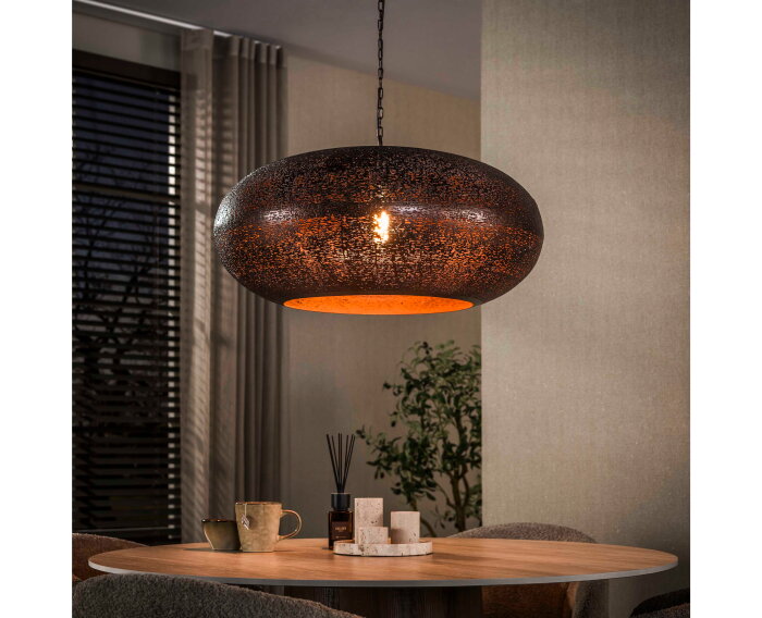 Hanglamp Cielo 1L &Oslash;68 - Antiek koper