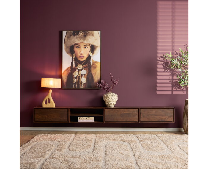 Zwevend tv meubel Ambiance Naturel | 120 cm