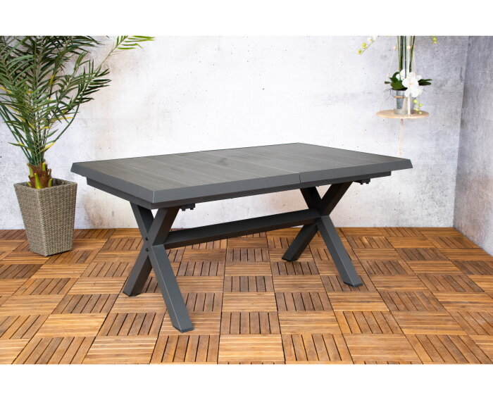 Uitschuifbare Tuintafel Monaco keramiek 207/269 cm