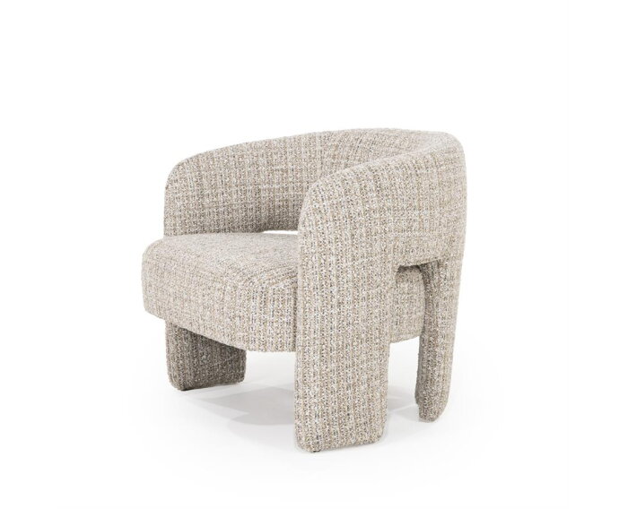 Fauteuil Hamilton - taupe | Eleonora