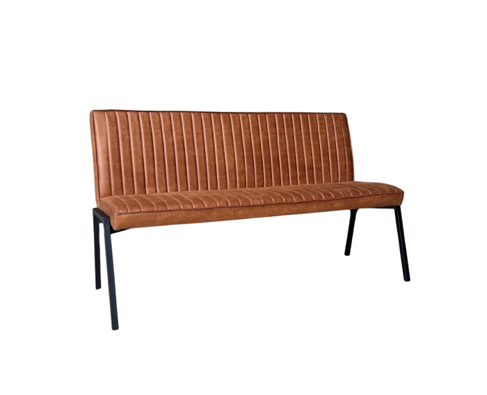 Eetkamerbank Tivoli Bull | 155 cm | Cognac