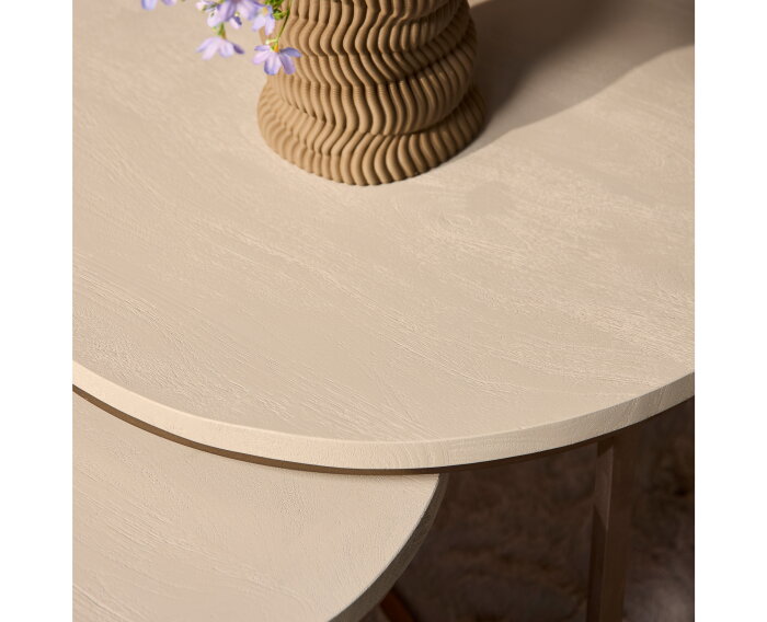 Salontafel Madison Sand | 70 cm | set van 3