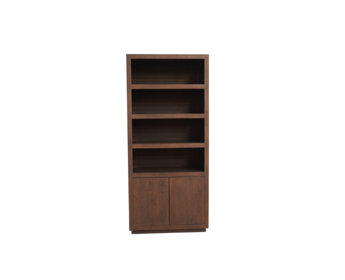 Boekenkast Brussel Walnut | 90 cm