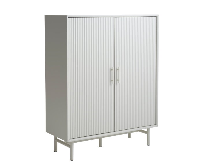 PALMA CABINET H125 CM GREIGE