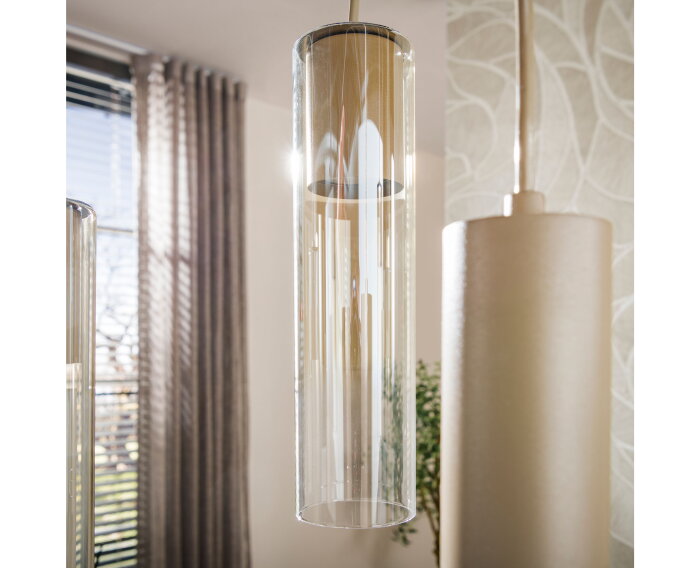Hanglamp Lungo 4+3L - Beige
