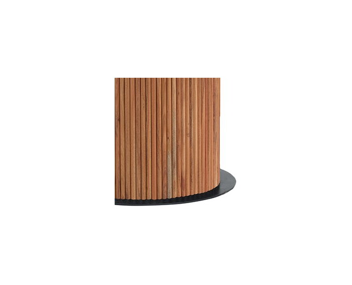 Eettafel Congo Rond 120cm Acacia - Naturel