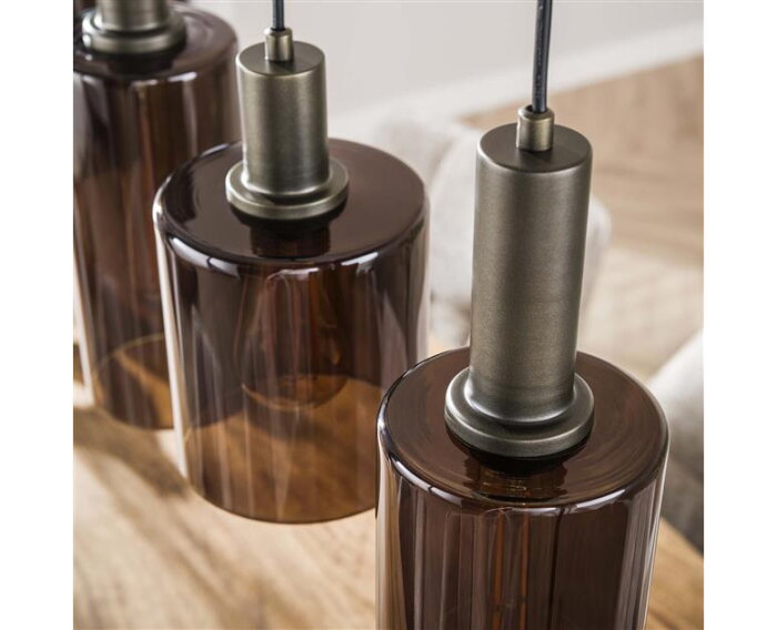 Hanglamp 6L Sepiora - Sienna brown