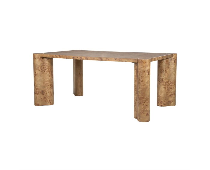 Eettafel Dorian 180x110cm - bruin | Eleonora