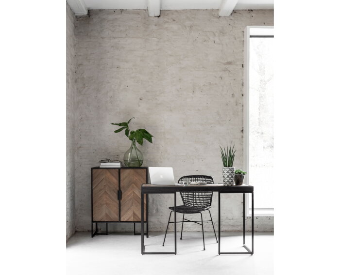 Writing desk Criss Cross,76x125x50 cm, mixed wood