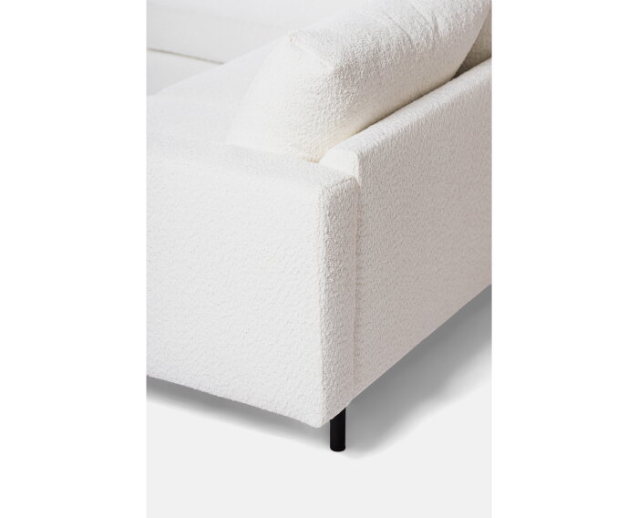 3 seater sofa CL L+R, fabric Abriamo, A920 natural