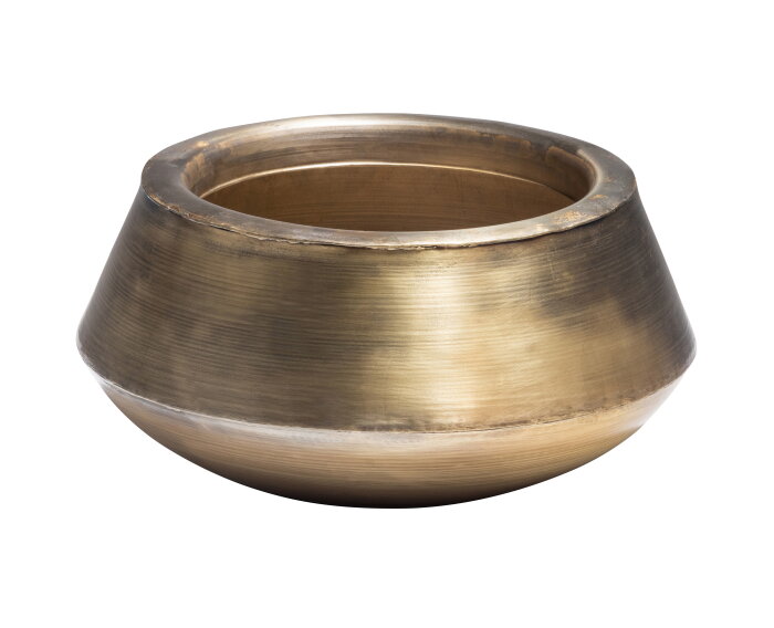 Ezio Schaal Metaal Brass M - WOOOD Exclusive