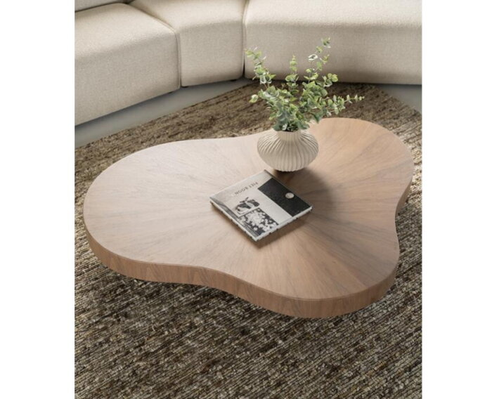 Salontafel Bobbie 150x110cm - bruin | Eleonora