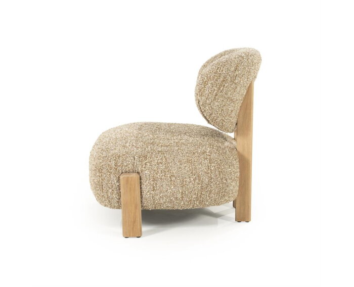 Fauteuil Reza naturel - bay | Eleonora