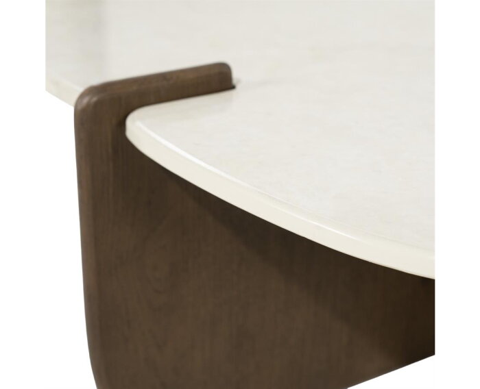 Salontafel Filou 80x80cm - bruin | Eleonora