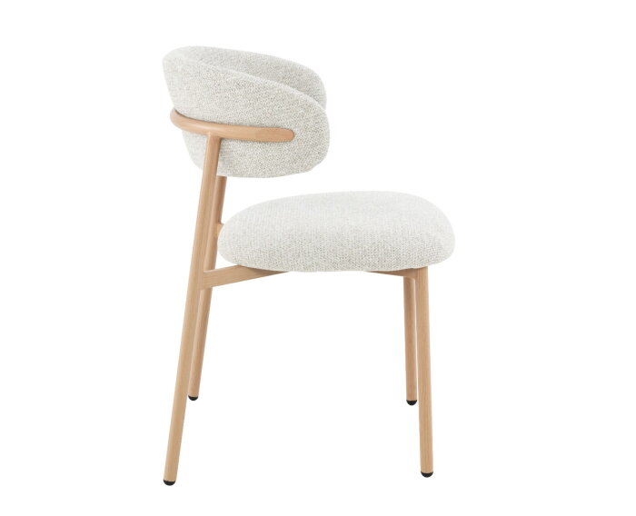 Eetkamerstoel Micah Hush oak - naturel - Japandi