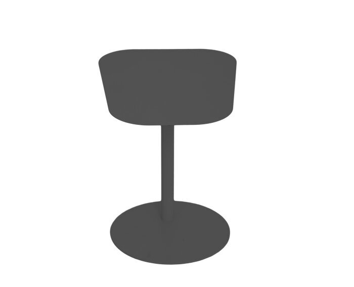 Boris side table anthracite