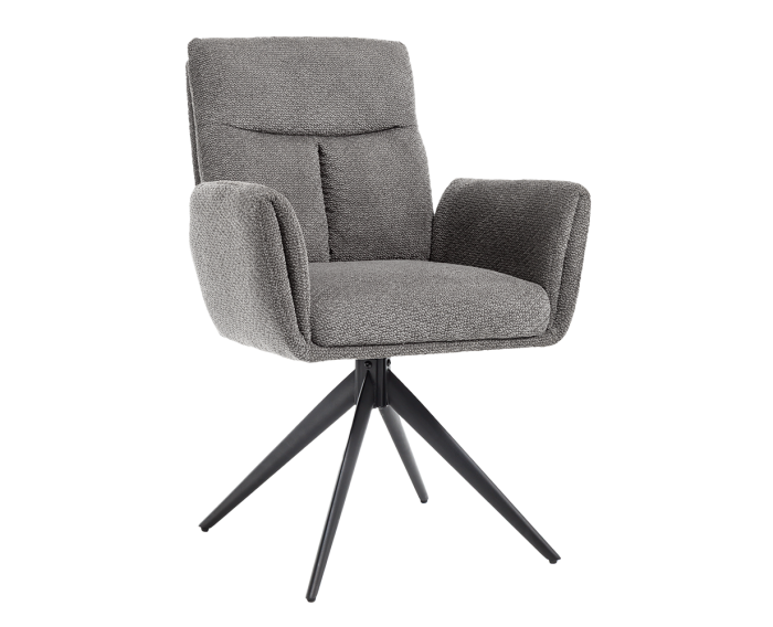 Varzo Armstoel - Toro 5 grey (draaibaar)