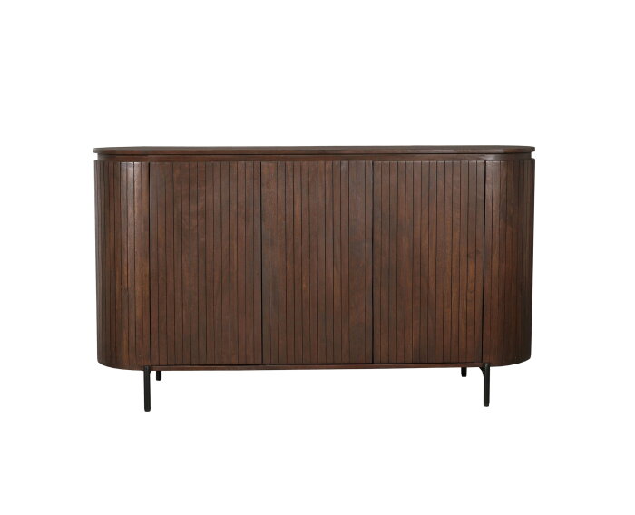 Dressoir Solana Bruin Mangohout 165 cm