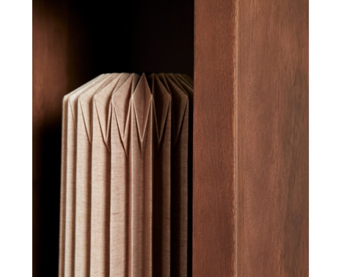 Vakkenkast Brussel Walnut | 90 cm