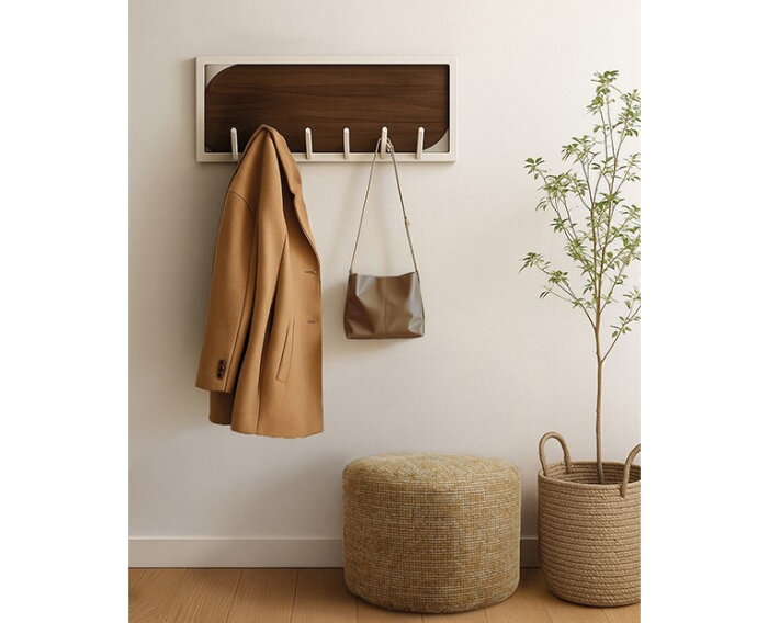 Santa Cruz kapstok 60 met 7 haken - Welcome Home Collection