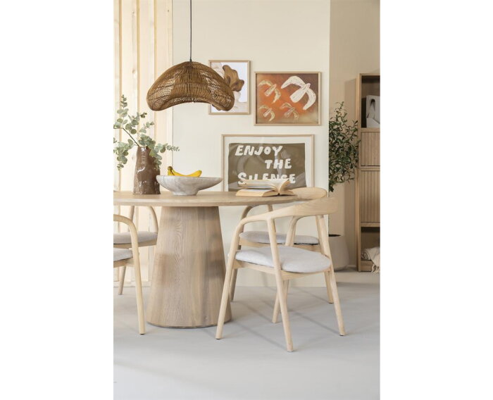 Eetkamerstoel Rayven - naturel | Eleonora