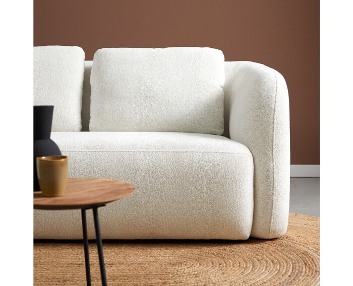 Hoekbank CLOUD met chaise longue links - Beige