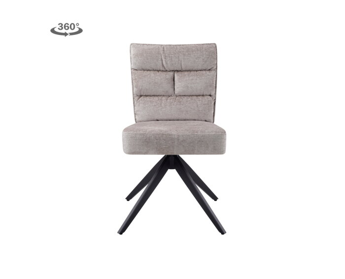 Rosora Stoel - HZ6068-04 beige (draaibaar)