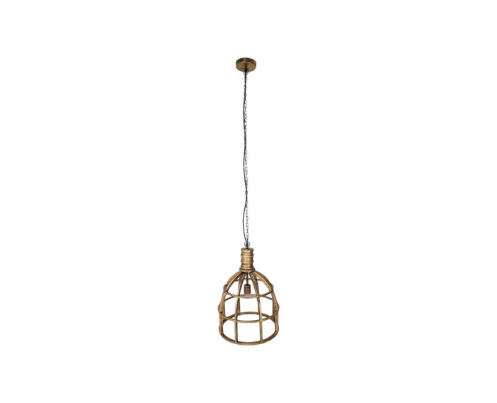 Hanglamp -  ø40x50 - goud - metaal