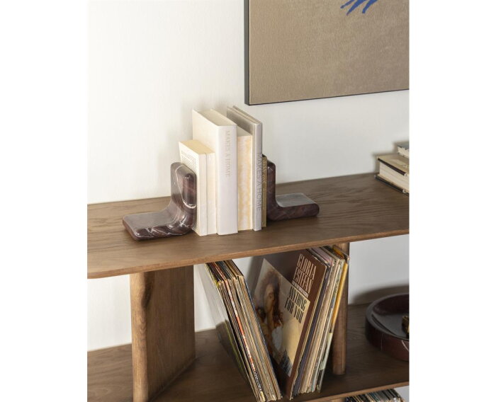 Bookend Rosso - rood | BY-BOO