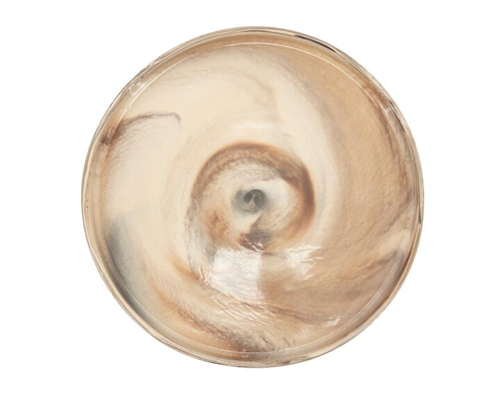 Plate Nagare large 33x4cm - veelkleurig | BY-BOO