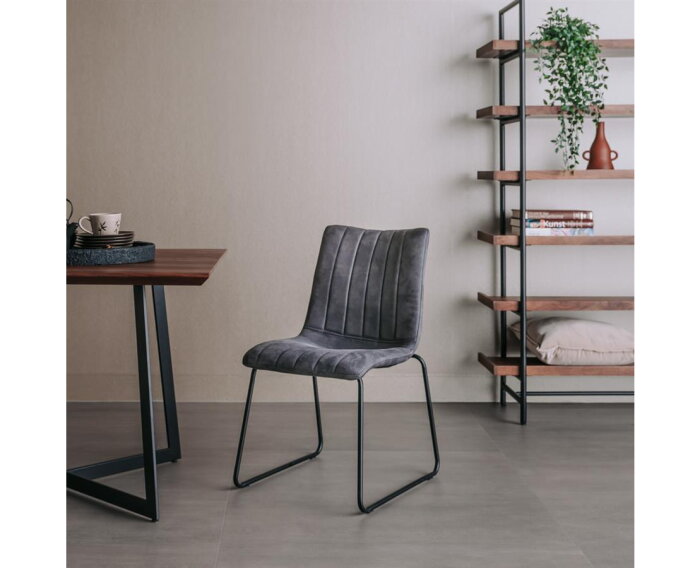 Bunol Stoel - fabric Savannah anthracite