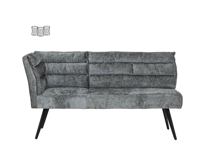 Rosora Hoekbankje rechts 100 cm - HZ6068-85 grey