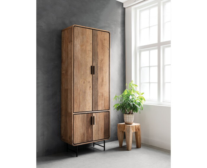 DTP home Evo bergkast teakhout